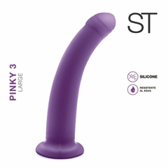 PINKY 3 MORADO - SILICONA 100%