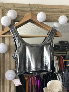 MUSCULOSA . TOP PLASTIC - LA CLOTTA SHOWROOM