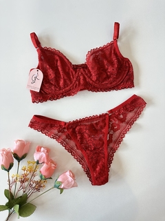 Conjunto Dani Vermelho