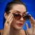 Óculos de Sol Gabi Cristal Tartaruga - loja online