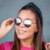 Óculos de Sol Hexagonal Rosa Espelhado - comprar online