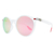 Óculos de Sol Trindade CristaL Rosa Espelhado - comprar online