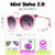 Óculos de Sol Mini Doha 2.0 Rosa Cristal na internet