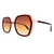 Óculos de sol Afrodite Marrom - comprar online