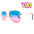 Óculos de Sol Mini Aviador Classic Azul e Rosa - comprar online