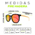 Óculos de Sol Fire Laranja Espelhado Madeira (Lente Polarizada) na internet