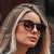 Óculos De Sol Doha Marrom - comprar online