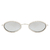 Óculos de Sol Maite Prata Espelhado