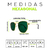 Óculos de Sol Hexagonal Dourado G15 - comprar online