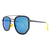 Óculos de Sol Hexagonal 2.0 Azul Espelhado - comprar online