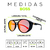 Óculos de Sol Boss Laranja Espelhado - loja online