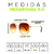 Óculos de Sol Hexagonal 3.0 Marrom Degradê na internet