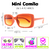 Óculos de Sol Mini Camila Laranja na internet