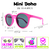 Óculos de Sol Mini Doha Pink na internet