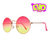 Óculos de Sol Mini Harry Rosa e Amarelo - comprar online