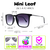 Óculos de Sol Mini Leaf Preto Degrade na internet