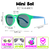 Óculos de Sol Mini Sol Verde e Azul na internet
