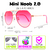 Óculos de Sol Mini Noob 2.0 Rosa na internet