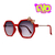 Óculos de Sol Mini Octagonal 2.0 Vermelho - comprar online