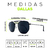 Óculos de Sol Dallas Preto na internet
