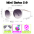Óculos de Sol Mini Doha 2.0 Branco na internet