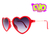 Óculos de Sol Mini Coração Vermelho - comprar online