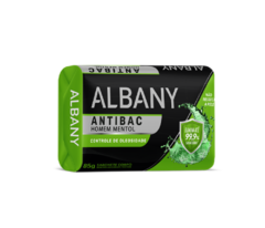 Sabonete Albany Homem Antibac Mentol Controle de Oleosidade - 85g