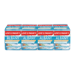 Sabonete Albany Hidratação Intensiva Amêndoa Doce e Proteínas do Leite - 85g - Embalagem c/12 unidades