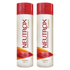 Kit com 2 Shampoo Neutrox Clássico 300ml