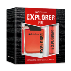 Kit Phytoderm Explorer Fire Deo Col 100ml + Mini 30ml