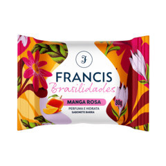 Sabonete em barra Francis Brasilidades Manga Rosa 80g - comprar online