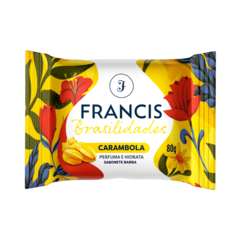 Sabonete em barra Francis Brasilidades Carambola 80g - comprar online