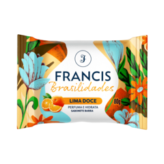 Sabonete em barra Francis Brasilidades Lima Doce 80g - comprar online