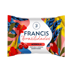 Sabonete em barra Francis Brasilidades Acerola 80g - comprar online