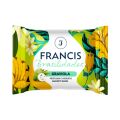 Sabonete em barra Francis Brasilidades Graviola 80g - comprar online