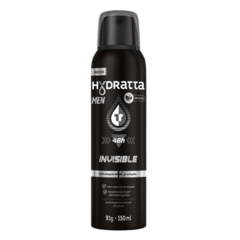 Desodorante Aerosol Hydratta Men Invisible 150Ml