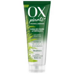 Super Condicionador OX Plants Cuida do Couro e Fortalece 400ml