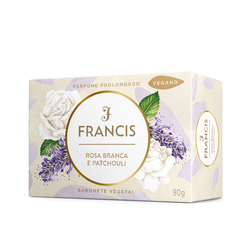 Sabonete Francis Rosa Branca e Patchouli 90g - comprar online