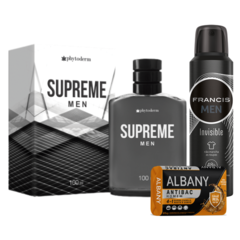 Kit Masculino Supreme Laranja Colonia Desodorante Sabonete - comprar online