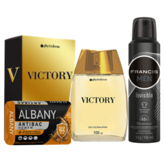 Kit Masculino Victory Laranja Colonia Desodorante Sabonete - comprar online