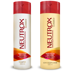 Kit Shampoo 300ml e Condicionador 500ml Neutrox Clássico