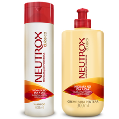 Kit Shampoo 300ml e Creme de Pentear 300ml Neutrox Clássico - comprar online