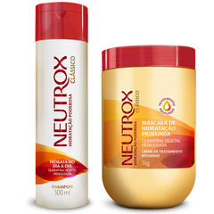 Kit Shampoo 300ml e Creme de Tratamento 1kg Neutrox Clássico - comprar online