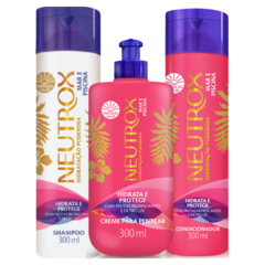 Kit Neutrox Mar e Piscina Shampoo Condicionador Creme 300ml