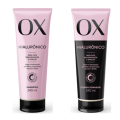 Kit OX Hialurônico Shampoo e Condicionador 240ml cada