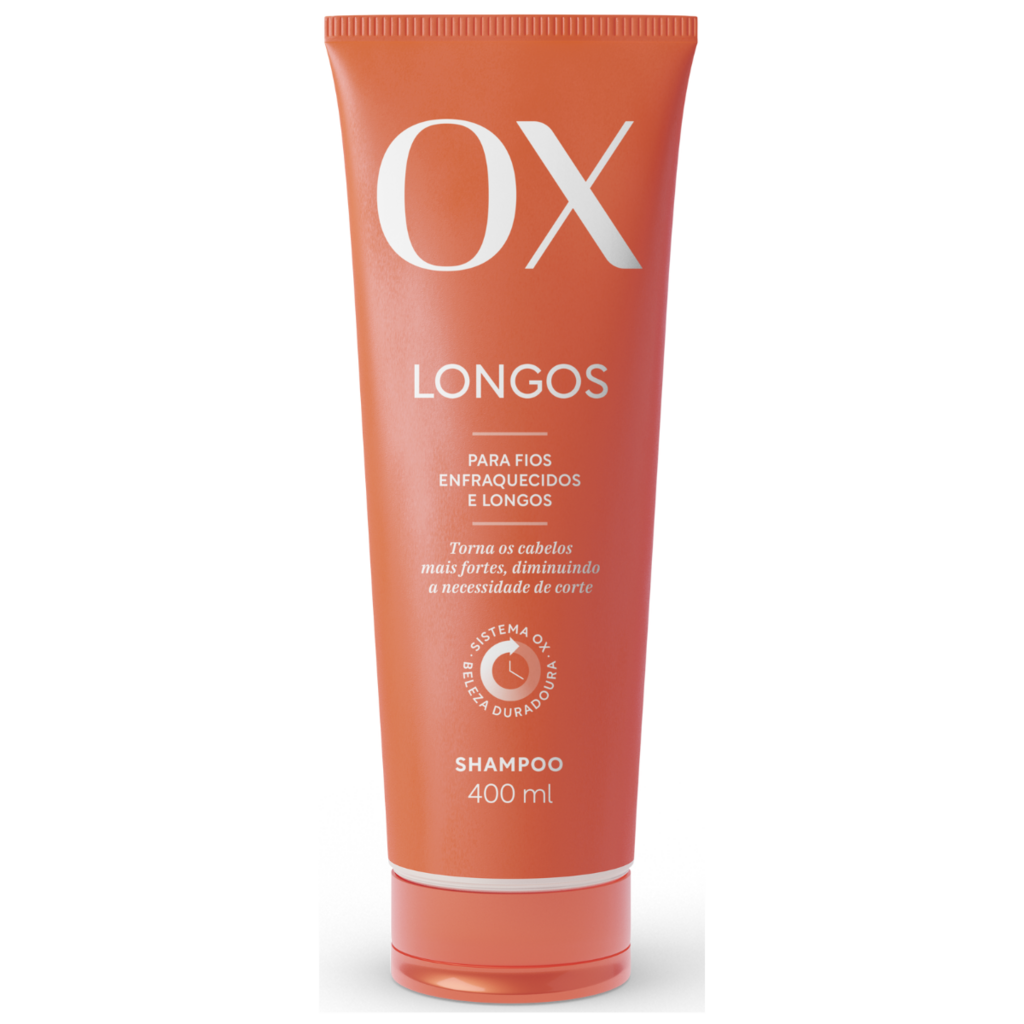 Kit OX Longos Shampoo e Condicionador 400ml cada