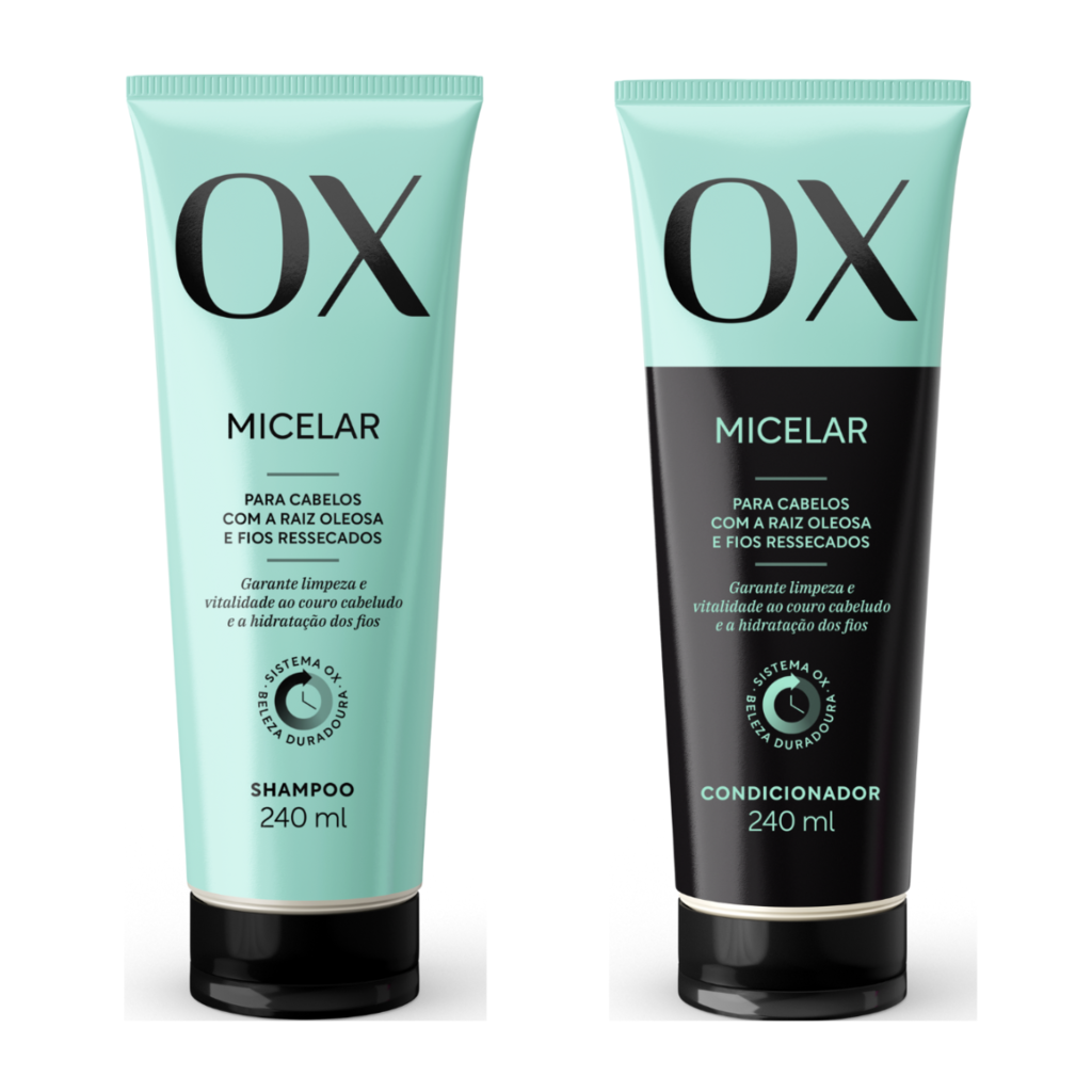 Kit OX Micelar Shampoo e Condicionador 240ml cada
