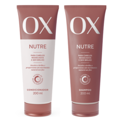 Kit OX Nutre Shampoo e Condicionador 200ml cada