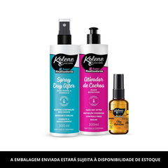 Kit Kolene Ativador Rosa + Spray Day After + Óleo Nutritivo - comprar online