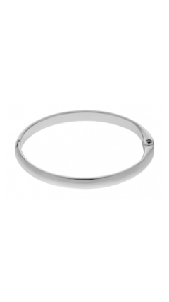 BRACELETE LISO PRATEADO - comprar online